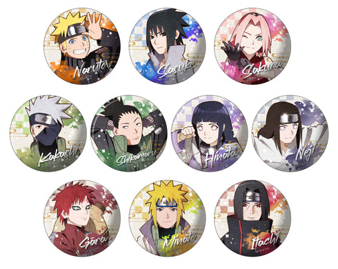 『NARUTO-ナルト- 疾風伝』ヴィンテージシリーズ 缶バッジ BOX(10個入)